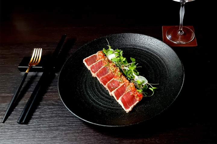 Tuna Tataki - HATO - Fine Asian Cuisine