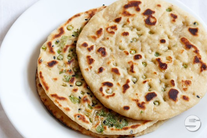 Knoblauch Naan - Sahar Curry Culture