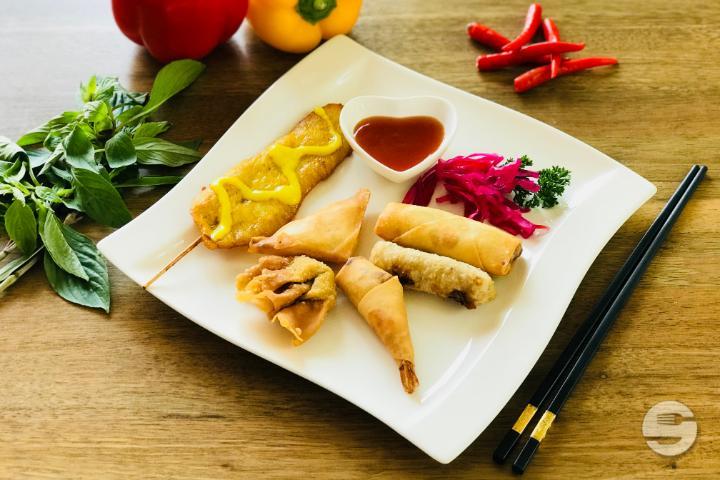 07. Brochettes de Poulet - Restaurant Feuillage