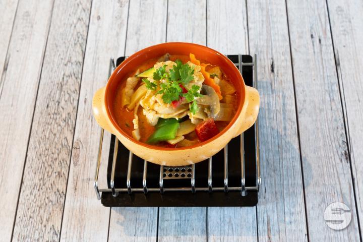 Curry Rouge Façon Thaï - Restaurant Feuillage
