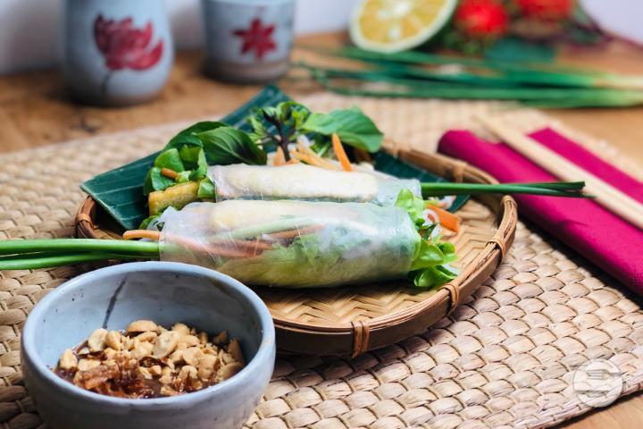 A4e. Rouleaux d'été au tofu et légumes - Déli'Sen