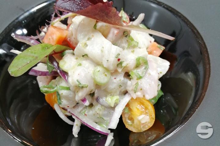 Sea bream ceviche - Brasserie Beau-Soleil