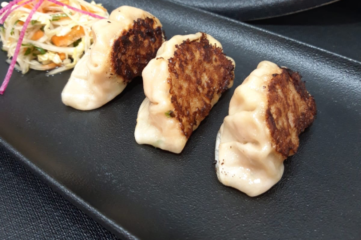 Gyoza homard et légumes - Brasserie Beau-Soleil
