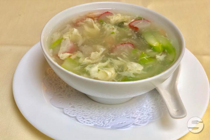 103. Potage aux Crabes et Asperges - Zhiwei
