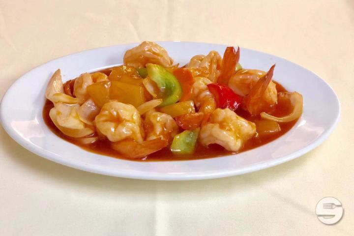301. Crevettes à la Sauce Aigre-Douce - Zhiwei