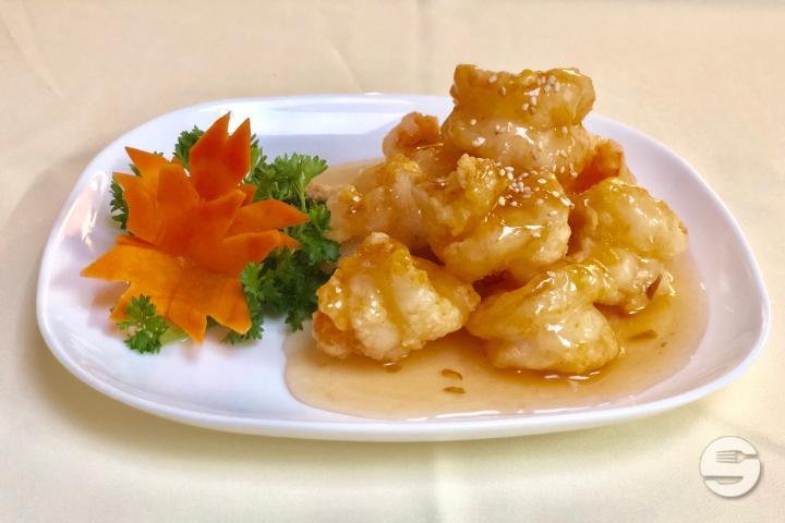 302. Crevettes à la Sauce de Prune - Zhiwei