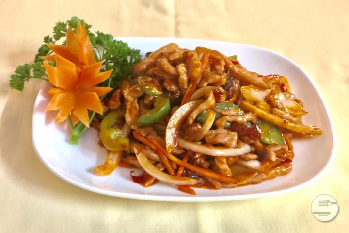 403. Porc à la Sauce Pimentée et Marinée - Zhiwei