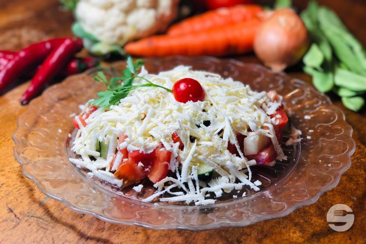 Serbian Salad - Auberge du Grand Saconnex