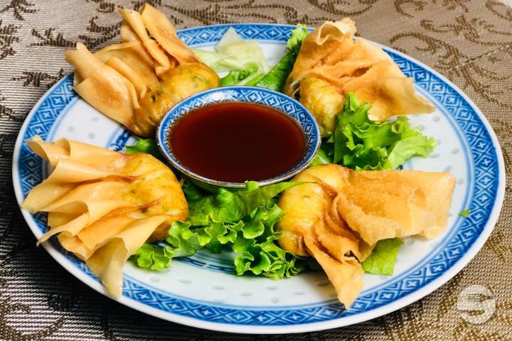 Fried "Wonton" Raviolis - Chez Lin