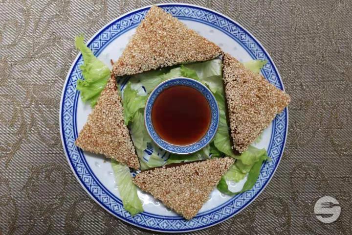 Toast with Shrimp and Sesame - Chez Lin
