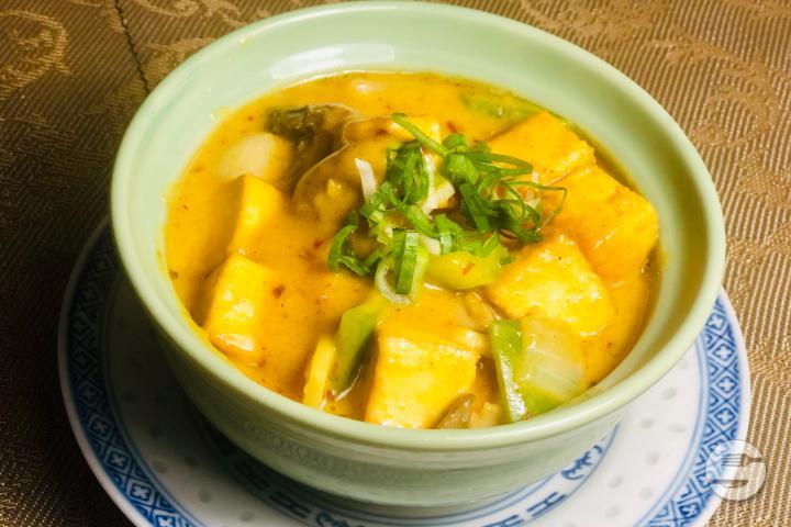 Tofu au Curry - Chez Lin