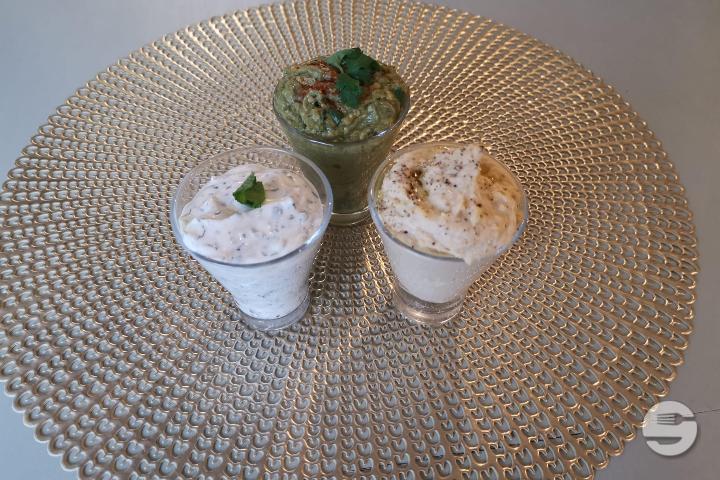 Guacamole, humus, tzatziki trio - Take A Break