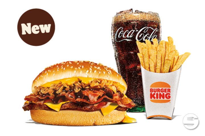 Crazy Cheese BBQ Menu - Burger King