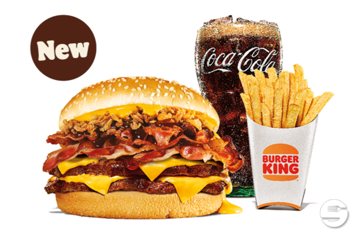 Crazy Cheese BBQ Double Menu - Burger King