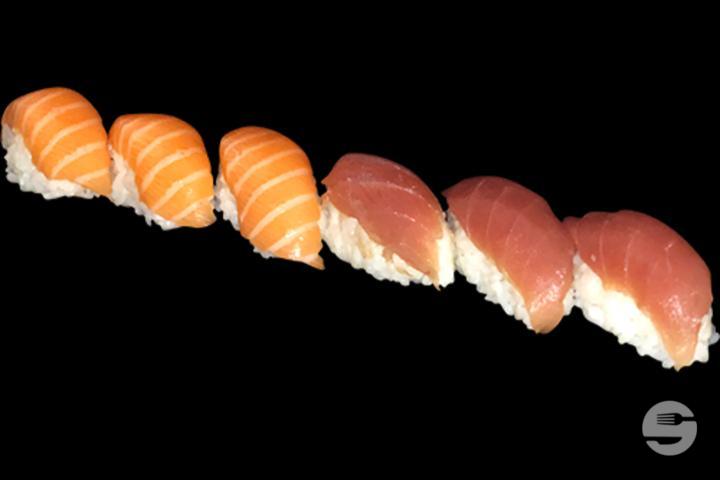 Nigiris Mixte Saumon & Thon - Tokyo-eat