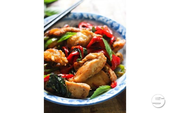Poulet Basilic - Bamee Bistro