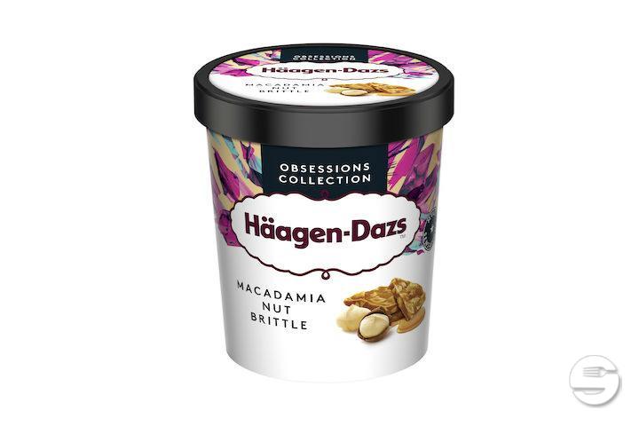 Macadamia Nut Brittle Pot - Häagen-Dazs