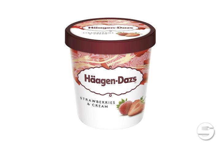 Strawberries & Cream Pot - Häagen-Dazs
