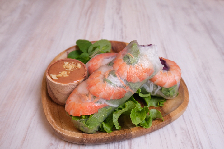 Shrimps summer rolls - Bamee Bistro