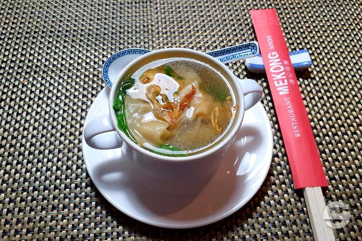 3. Chinese Wantan Raviolis Soup - Mekong