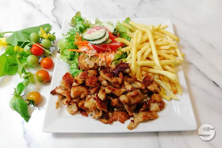Assiette Kebab - Restaurant Du Tennis