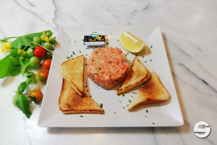 Tartare de Saumon - Restaurant Du Tennis