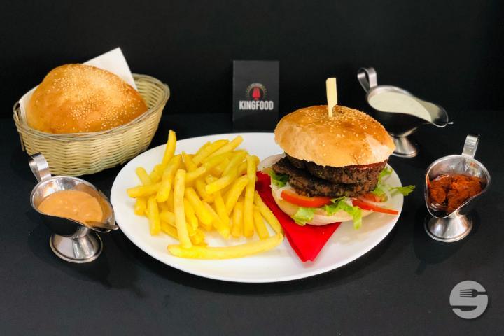 Double Hamburger - King Food