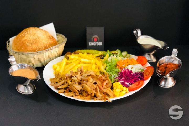 Chicken Kebab Plate - King Food
