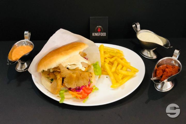 Lamb Kebab Sandwich - King Food