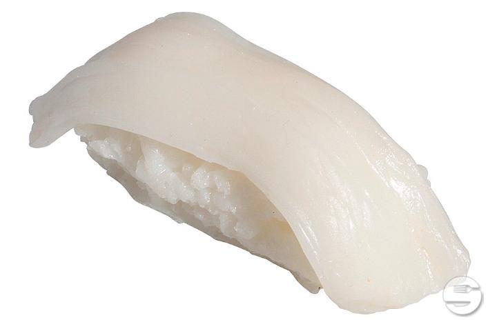 816. Nigiri Calamar - Lotus Restaurant