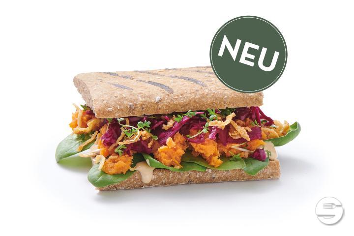 Vegan Sweet Potato Sandwich - dean&david