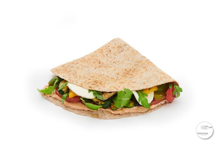 Grillgemüse Mozzarella Flatbread - dean&david