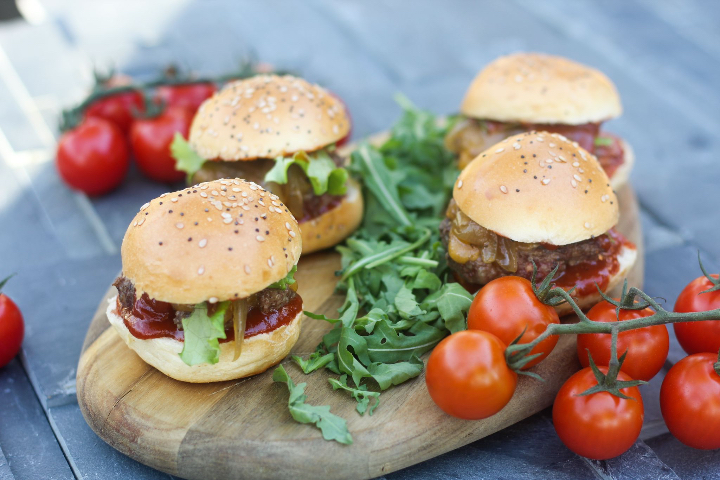 Mini-Burgers - The Bread Box