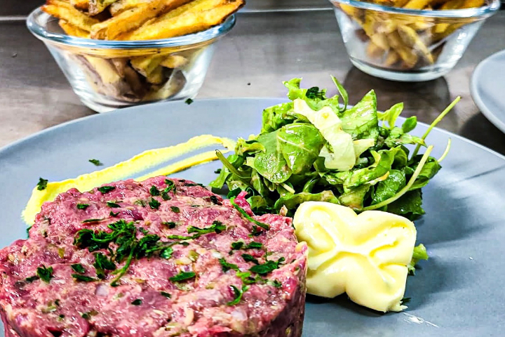 Tartare de boeuf BREAD BOX 180gr. - The Bread Box