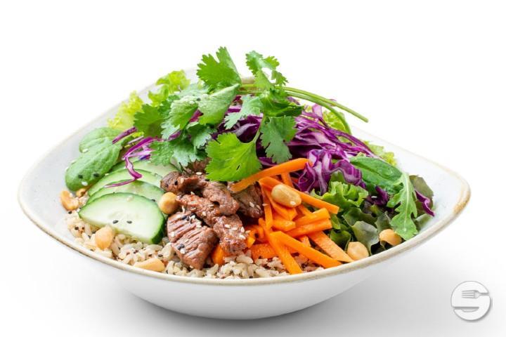 Peanut Beef Bowl - Dean & David Central