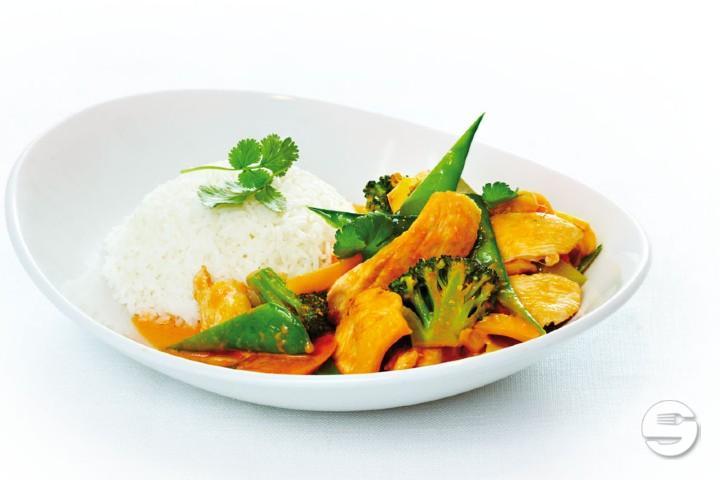 Rotes Thaicurry mit Chicken - Dean & David Central