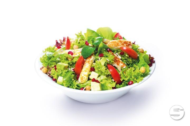 Avocado Halloumi Salad - Dean & David Central