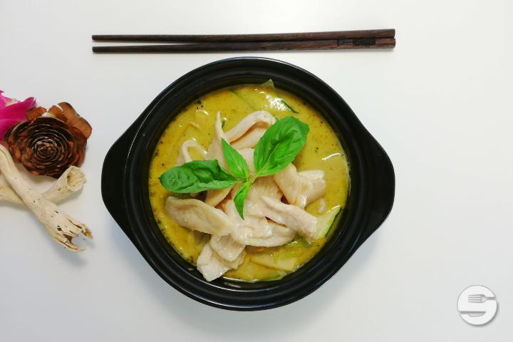 Poulet au Curry Vert - Fengling