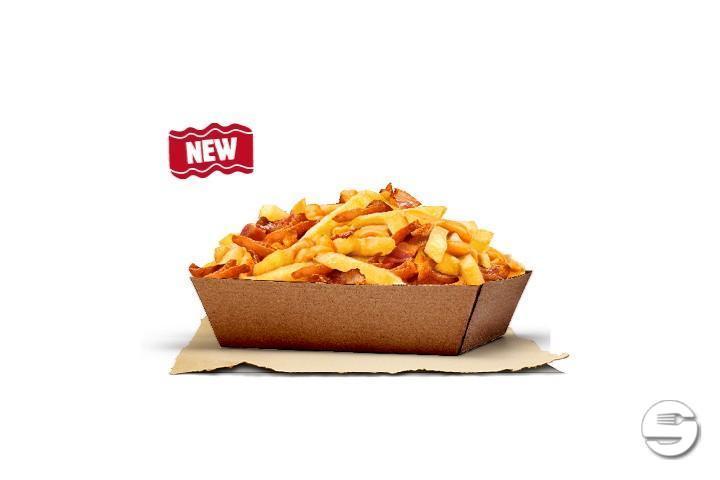 KING FRIES CHEDDAR, BACON & CRISPY ONIONS - Burger King