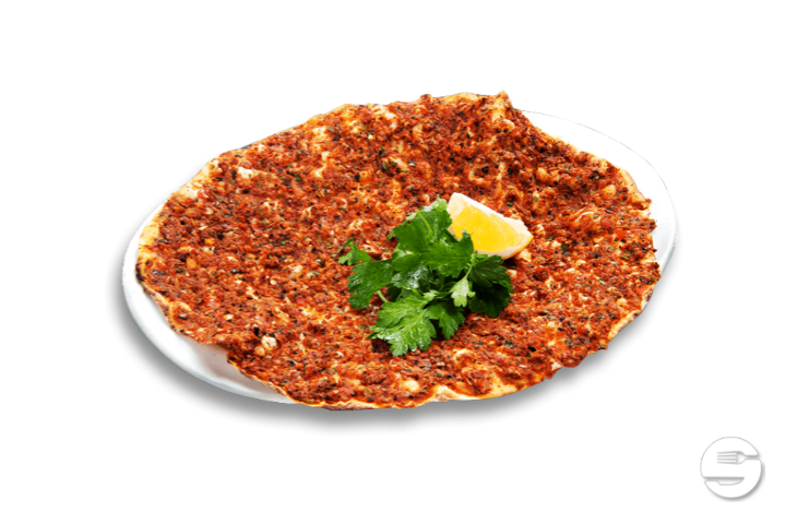 Lahmacun with Kebab Meat - Basler Kebabhaus
