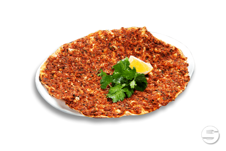 Lahmacun with French Fries - Basler Kebabhaus