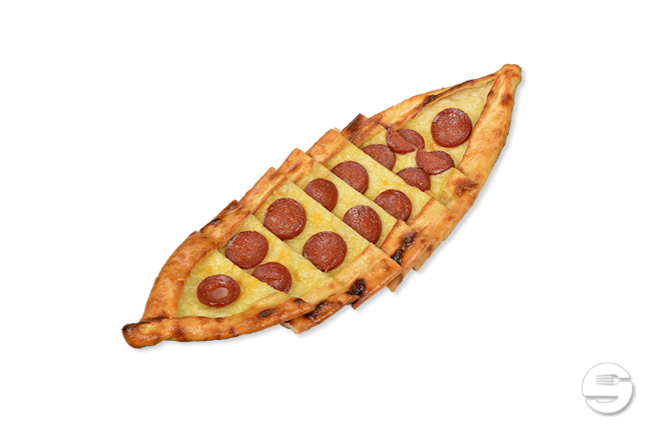 Pide with Sucuk - Basler Kebabhaus