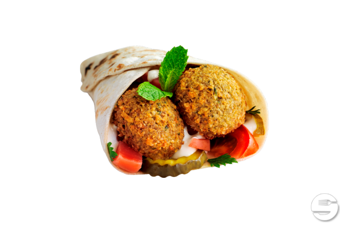 Falafel im Fladenbrot - Pizzeria Mondo