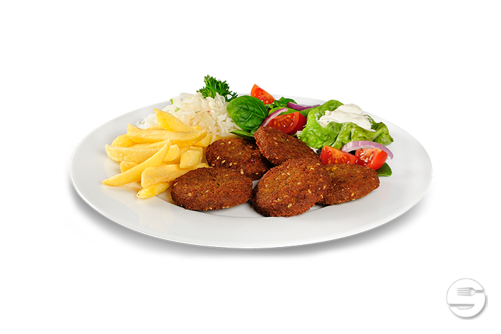 Falafel Teller - Pizzeria Mondo