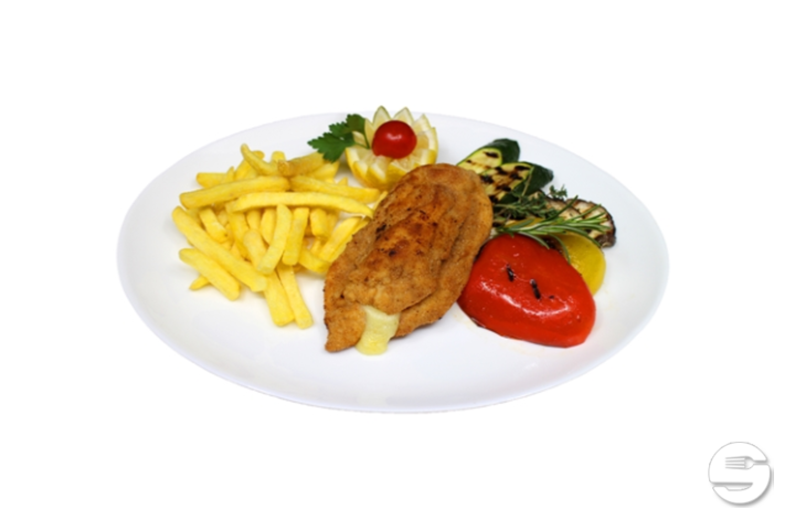 Cordon Bleu mit Beilage nach Wahl - Pizza Maestro