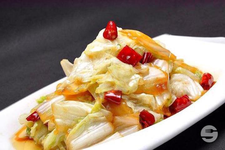 Choux Vinaigrette Épicé 酸辣白菜 - Mala's Kitchen