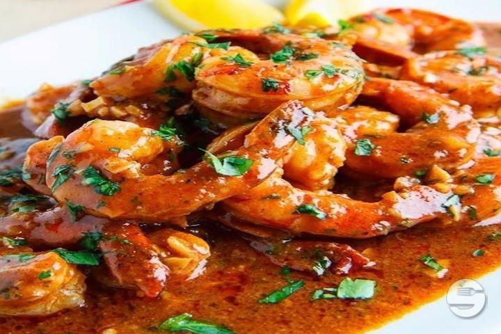 33. Crevettes Sauce Pimentée 辣酱炒虾 - Mala's Kitchen