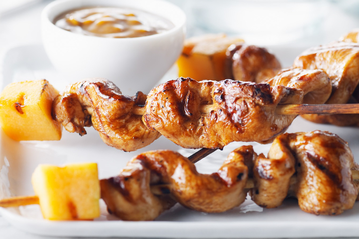 81B. Brochettes de poulet 串鸡 4p - Mala's Kitchen