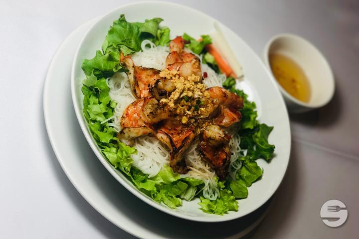 70. Vermicelli with Grilled Shrimps - Sen