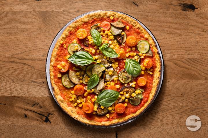 Pizza Veganzza (vegan) - Stripped Pizza